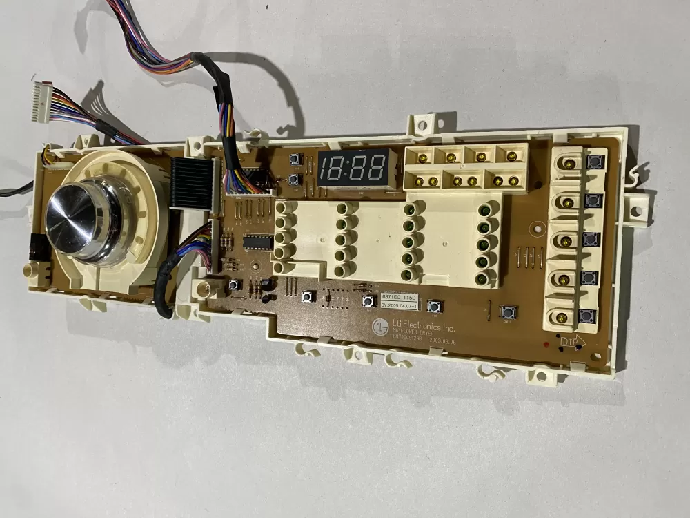 LG 6871EC1115D AP5073714 1359827 Dryer Control Board Interface AZ156652 | BKV800