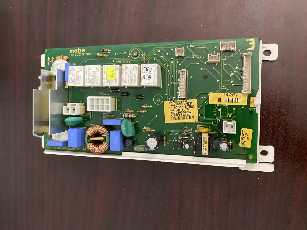 GE 189D5035G002 WH12X20274 Washer Control Board