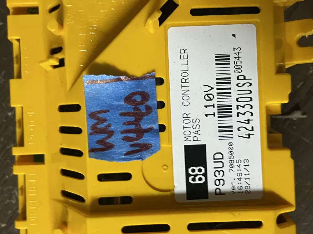 Fisher & Paykel 429882USP 424330USP Washer Control Board AZ45487 | Wmv440