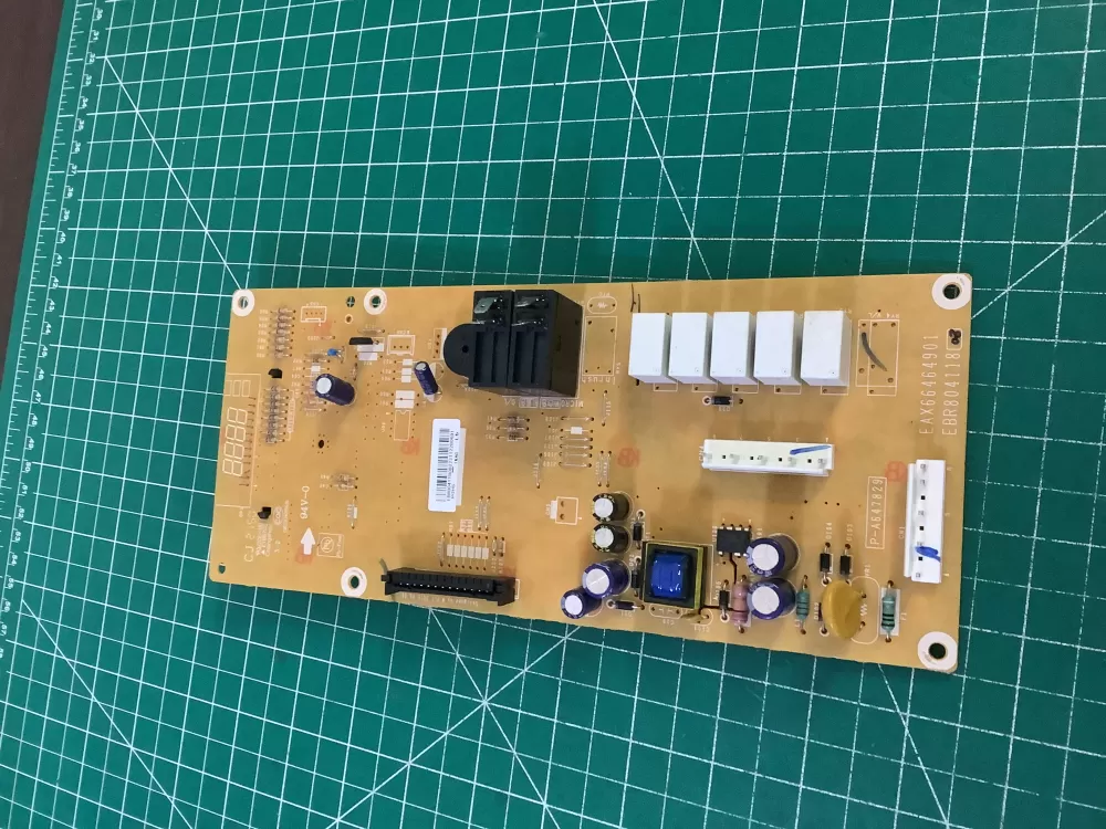 LG EBR80411808 Microwave Control Board AZ203314 | NR364