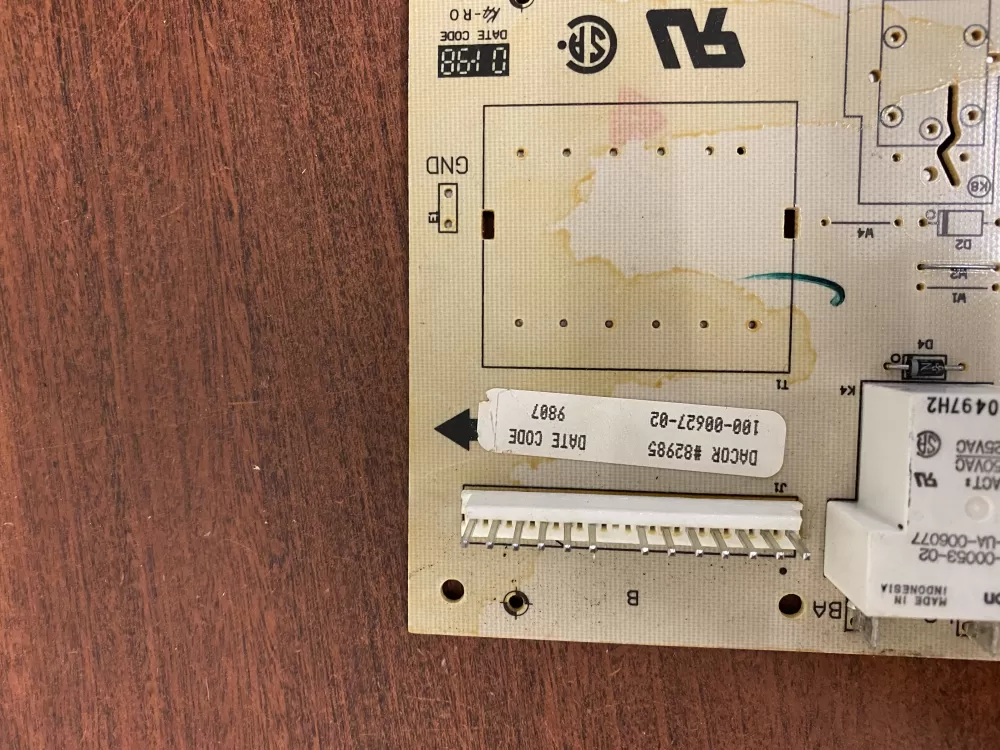  Dacor 100 00627 02 82985 Oven Control Board AZ51037 | BK1833