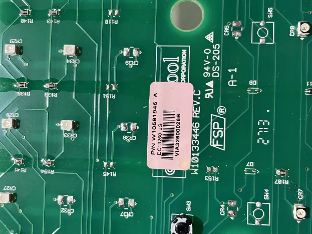 Whirlpool W10581946 Washer Control Board AZ149113 | Wm800