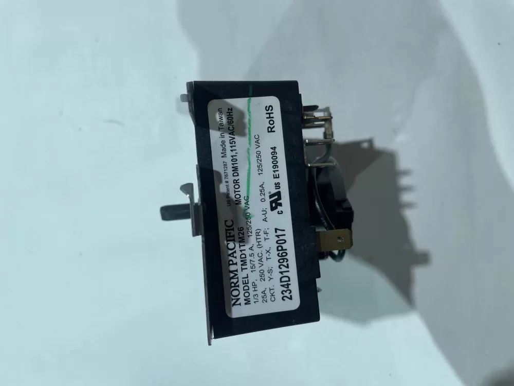 Kenmore  General Electric WE4M521 WE04X22654 PS11721520 234D1296P017 Dryer Timer