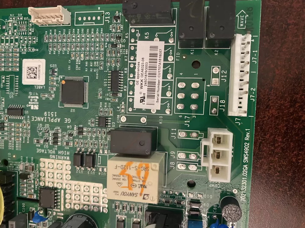 GE 245D1876G001 245D1876G002 Refrigerator Control Board AZ39742 | BK560