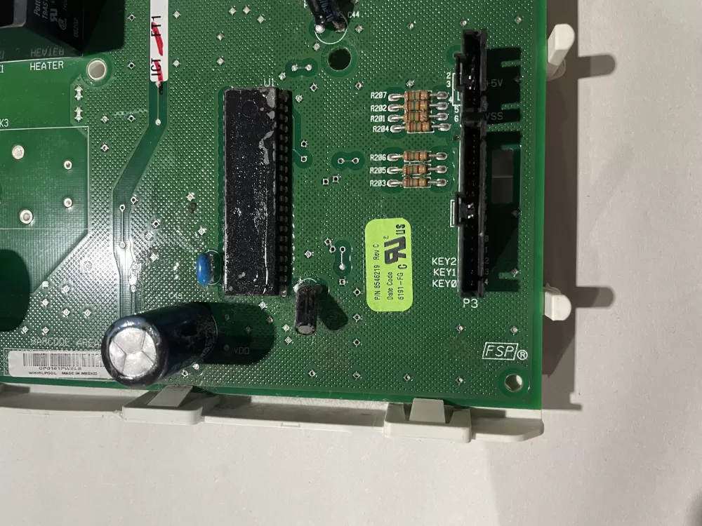 Whirlpool  Maytag  Kenmore WP8546219  AP6013143  8546219  1060737  3978889  3978917  3978918  3978918R  3980062  3980062R  661653  8546219EXCR  8546219R  8557308  8557308R  PS11746365  FGWPL502W7J Dryer Control Board