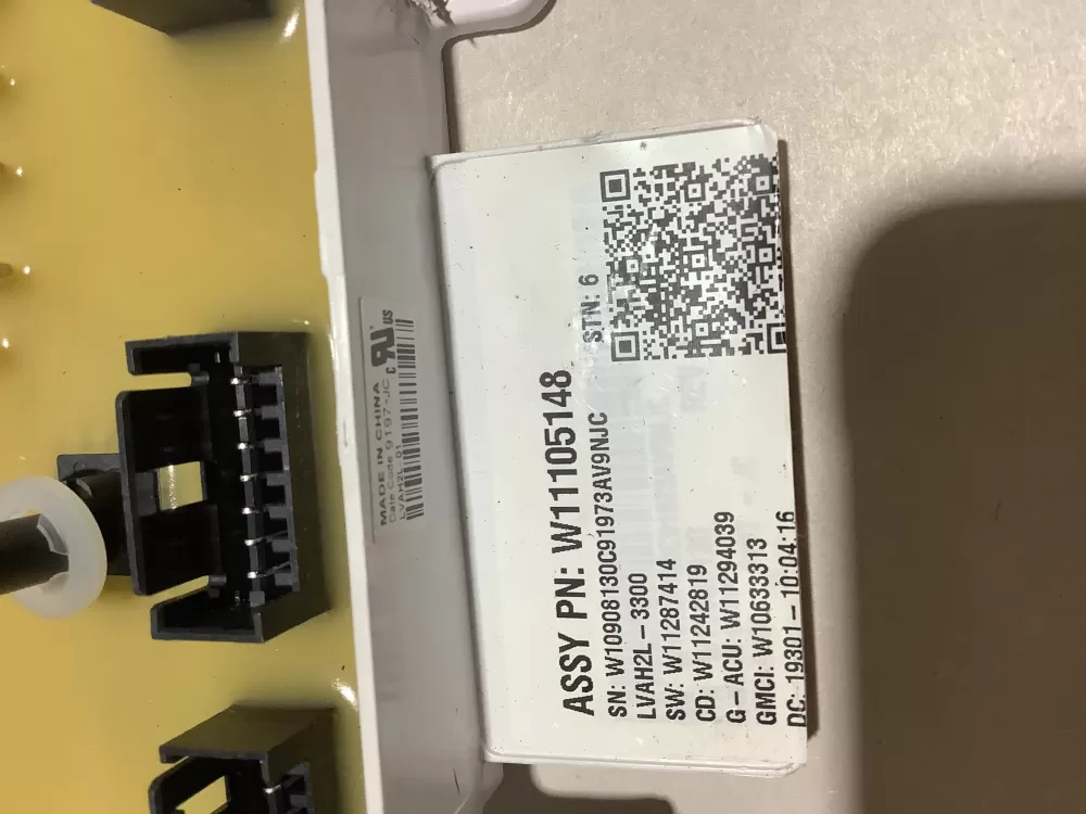 Whirlpool W10625549 W10625688 W10812421 Washer Control Board AZ145966 | ZC2446