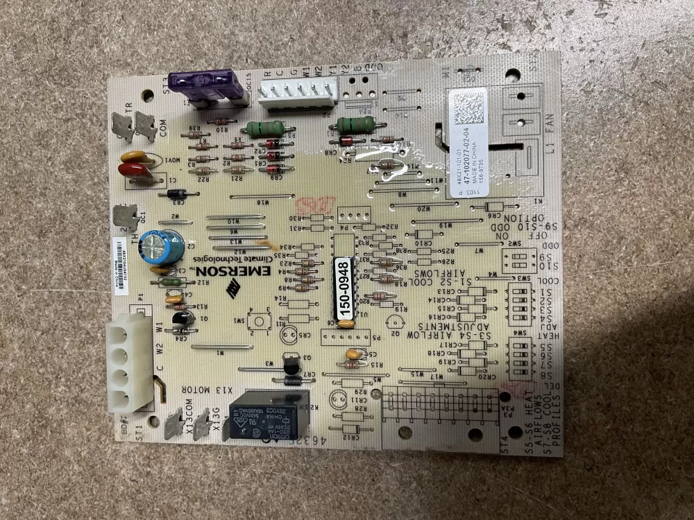 Rheem Air Handler Control Board 47-102077-02-04 156-9735 AZ17544 | KM1377