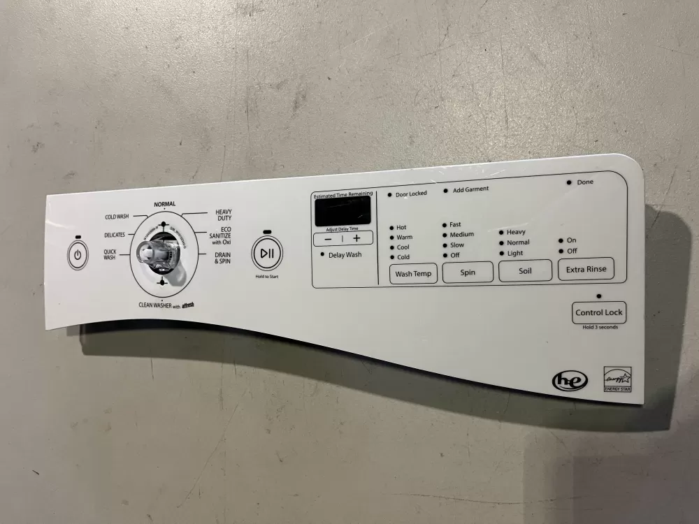Whirlpool AP6024018 W10433082 W10750475 WPW10750475 PS11757368 Washer Control Panel
