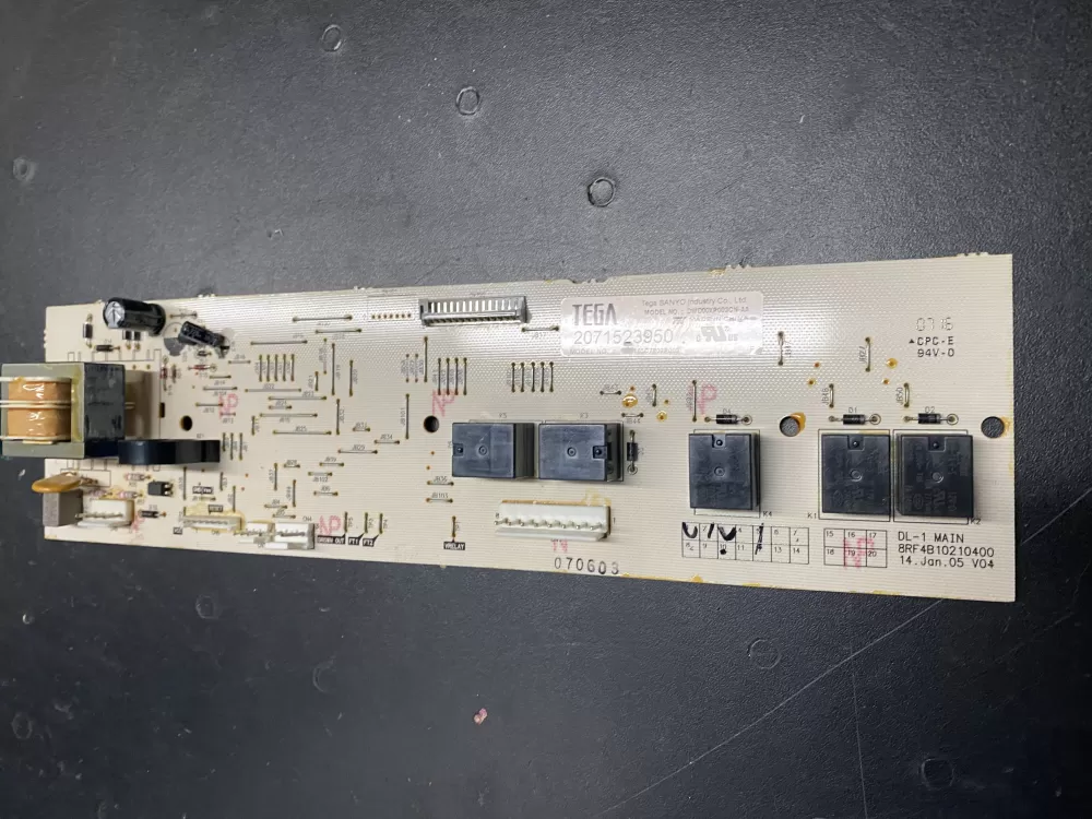 GE 165D7802P003 Dishwasher Control Board AZ7447 | BK1417