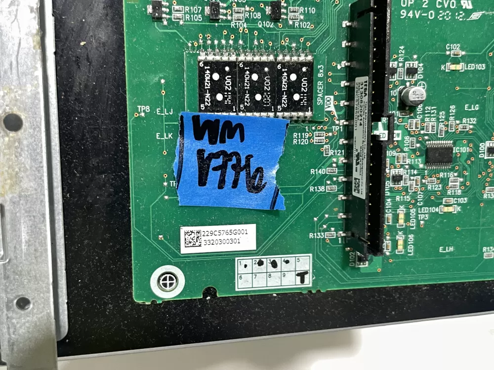 GE 229C5765G001 Range Control Board Panel AZ150463 | Wmv776