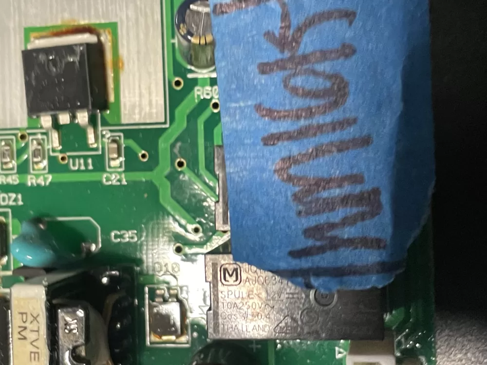 KitchenAid Kenmore GE Bosch W10219463 Refrigerator Control Board AZ7718 | WM1615