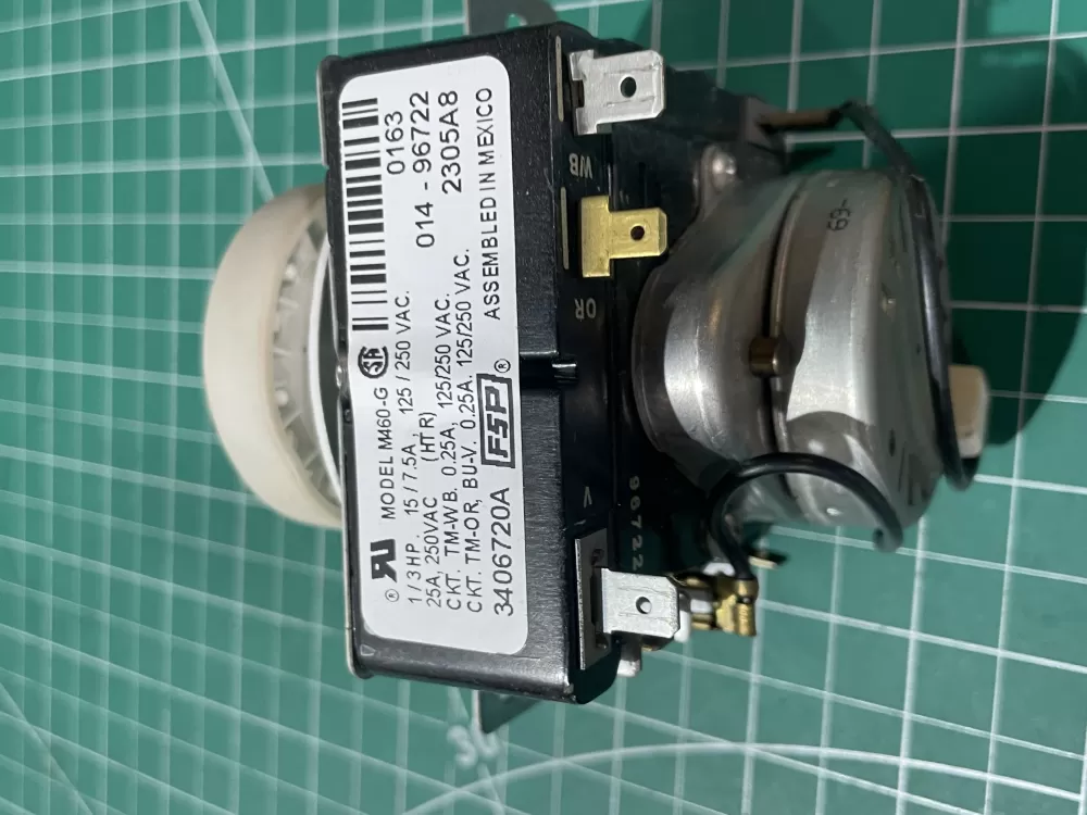 Whirlpool 3406720A PD00055932 3406720 529119 Dryer Timer AZ188250 | Wm2364