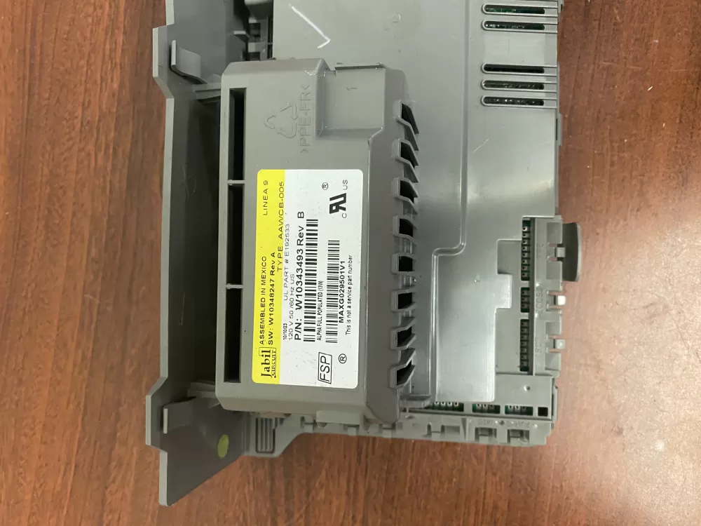 Whirlpool Maytag W10343493 Washer Control Board AZ42480 | BKV422