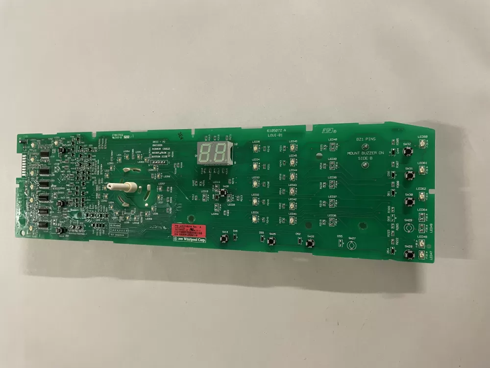 Whirlpool  Kenmore W10218314 Dryer Control Board