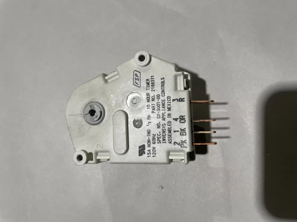 Whirlpool Kenmore W10822278 Refrigerator Defrost Timer AZ128863 | KM2317