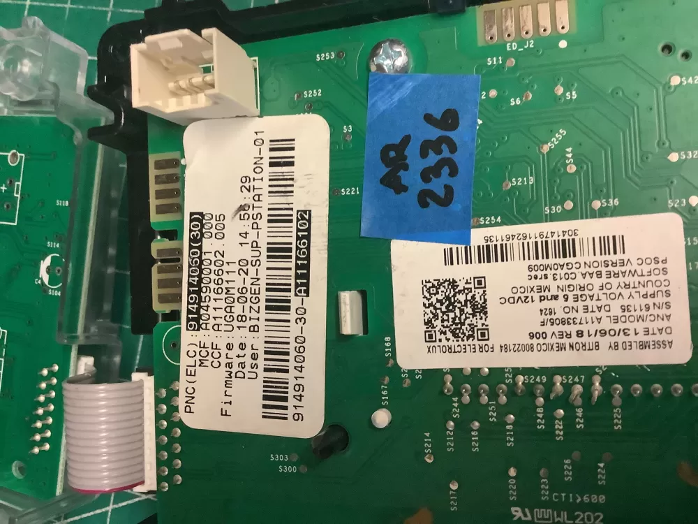 Frigidaire Electrolux 5304522541 A11733805 Washer UI Knob AZ207479 | AR2336