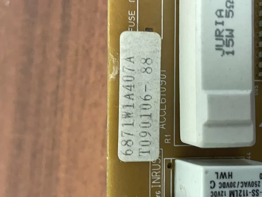 LG 6871W1A407A Microwave Power Control Board AZ30413 | WM354