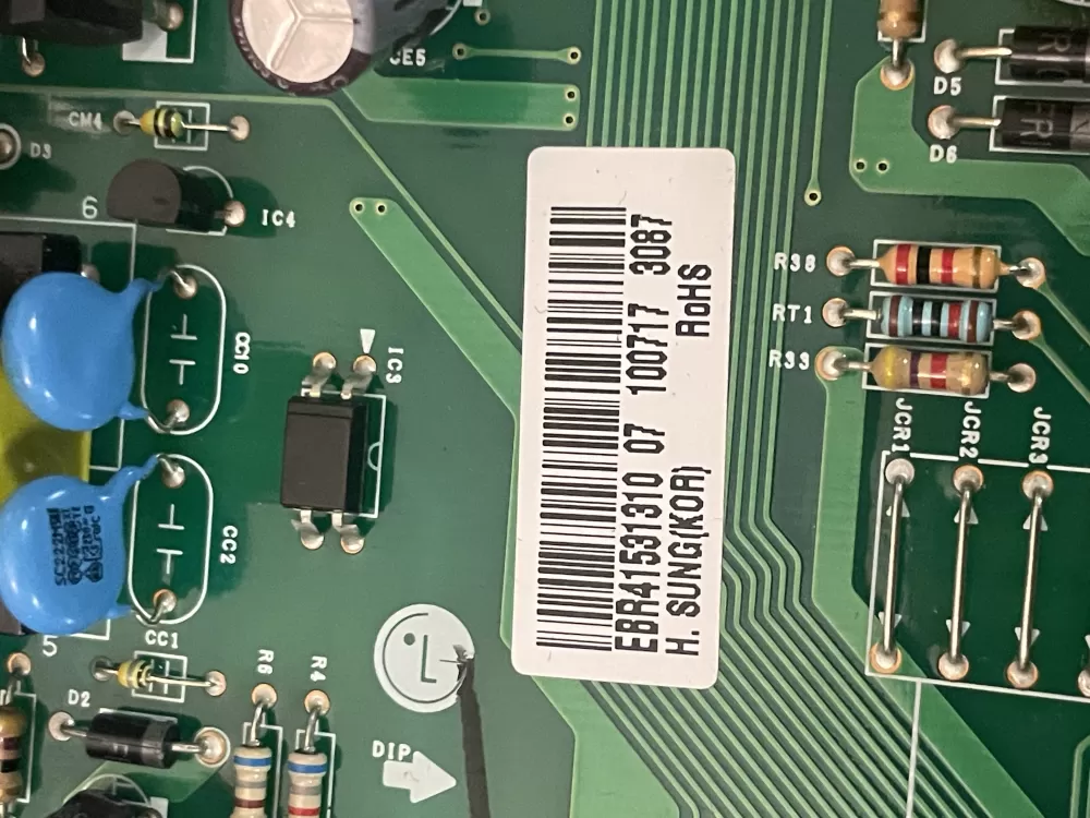 LG Kenmore AP4871444 EBR41531310 Refrigerator Control Board AZ90899 | Wm1342