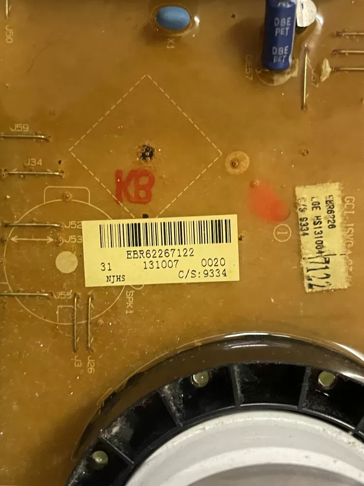 LG EBR62267117 EBR62267122 PS7792454 Washer Control Board AZ59373 | Wmv479