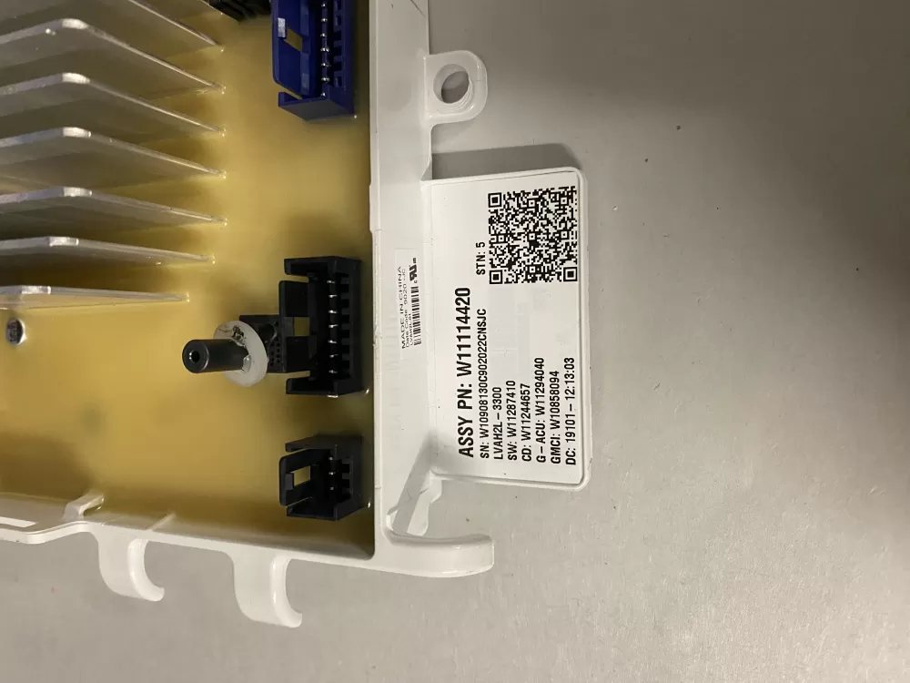 Whirlpool Maytag W11114420 W11266624 Washer Control Board AZ231418 | BK790
