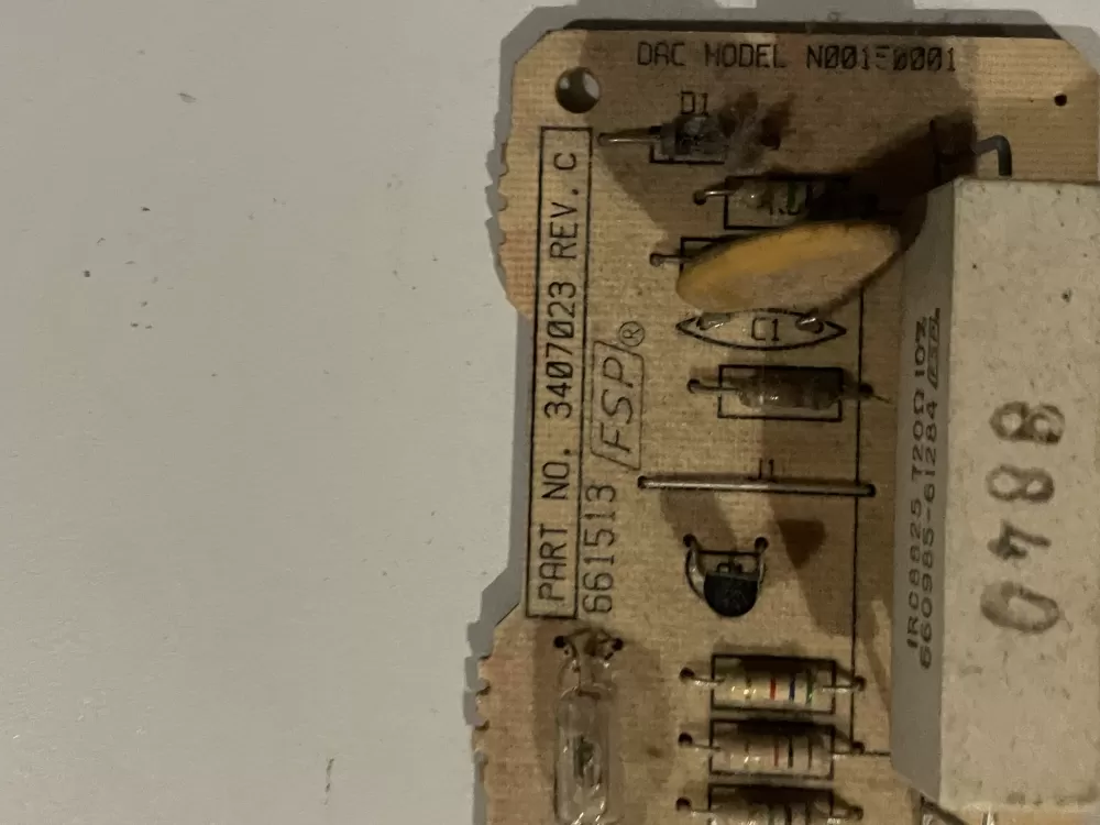 KitchenAid Kenmore 3407023 661513 Dryer Control Board AZ31997 | Wm107