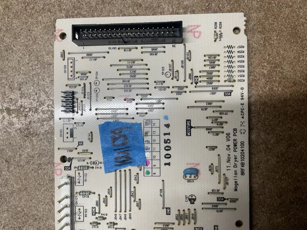 GE 8RF4B10204100 Dryer 212d1201p001 Control Board AZ15364 | KM1634