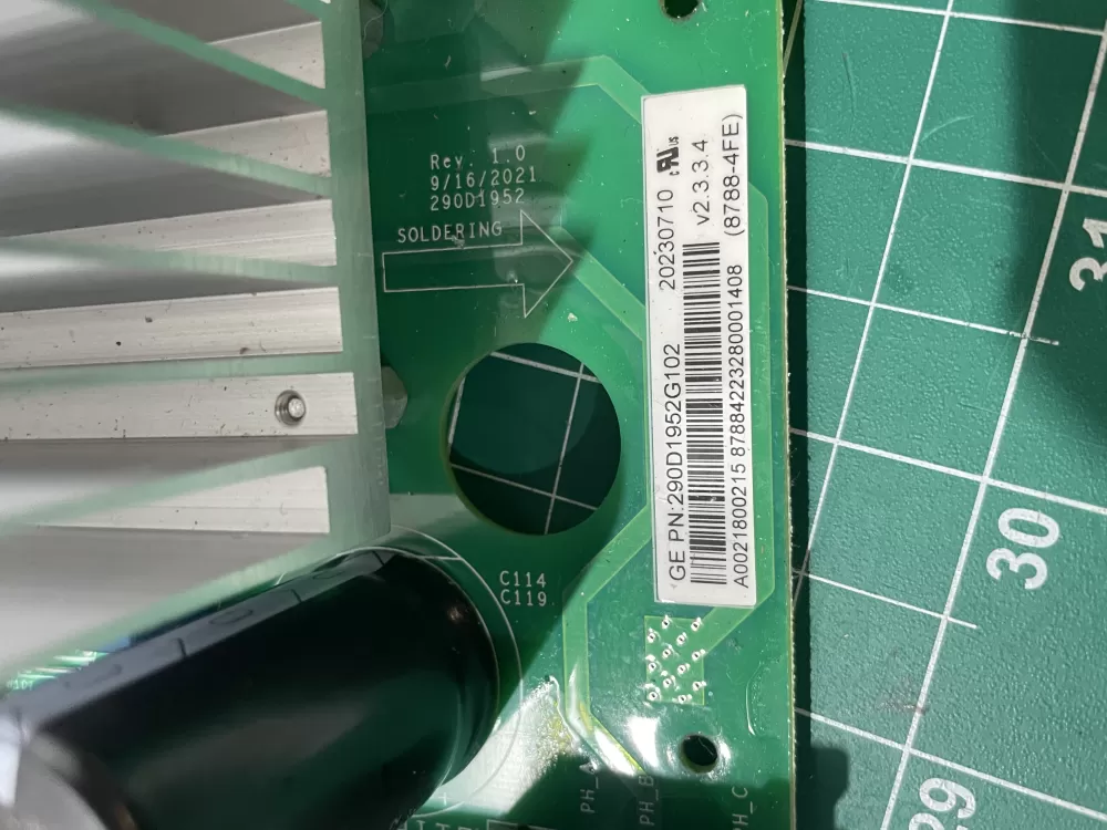 GE PD00081403 WH22X35837 Inverter Washer Control Board AZ190100 | Wm802