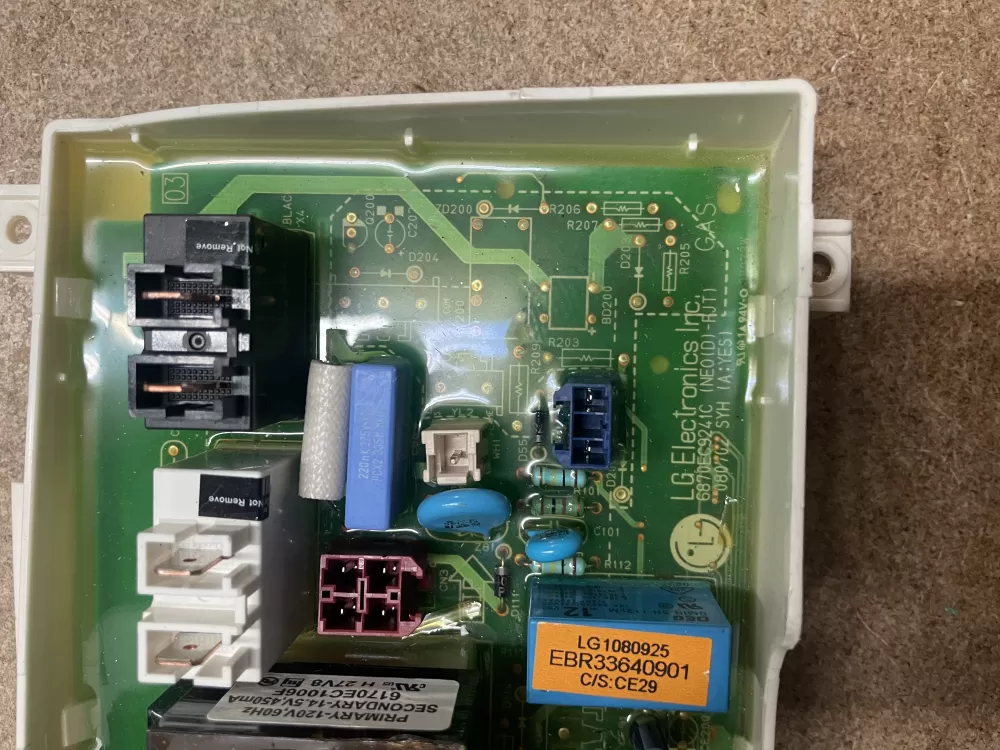 LG 6870EC9241C EBR33640901 Dryer Control Board AZ22229 | KM1581