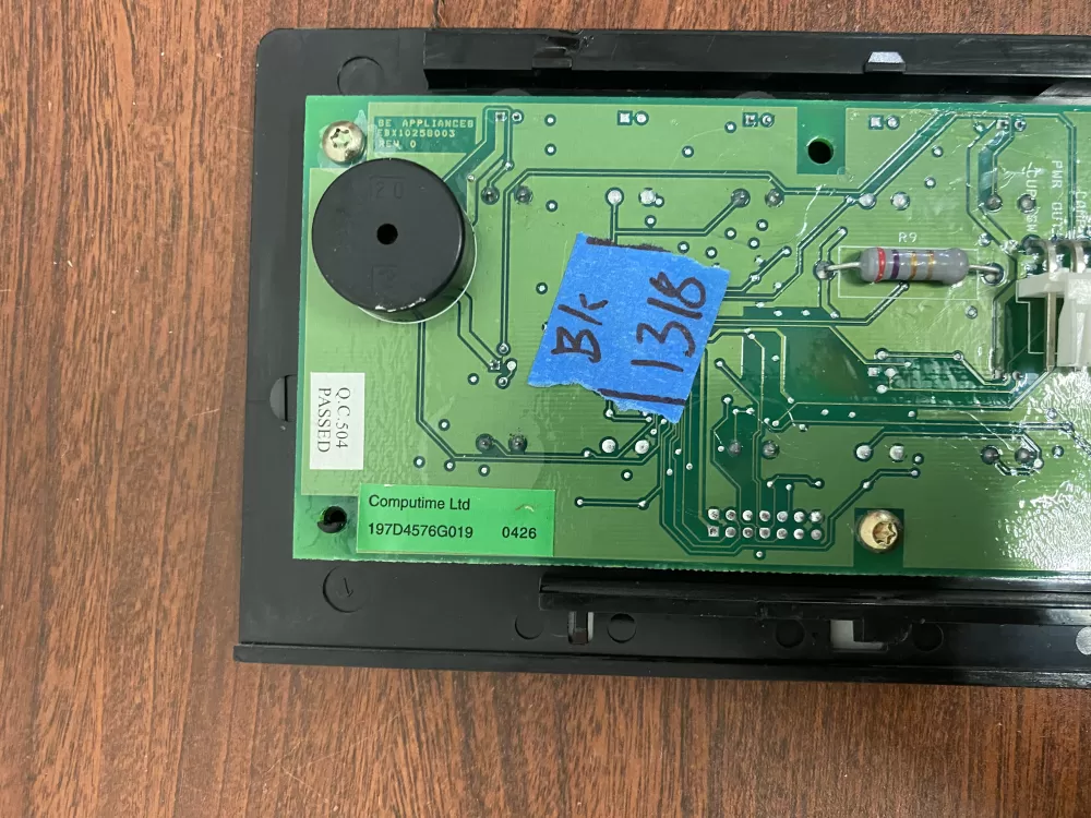 GE 197D4576G019 Refrigerator Control Board AZ38601 | BK1318
