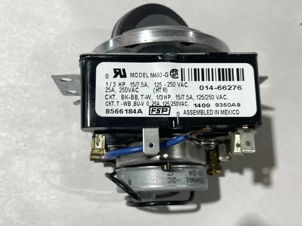 Whirlpool 8566184A 8566184 WP8566184 Dryer Timer AZ104685 | Wm806