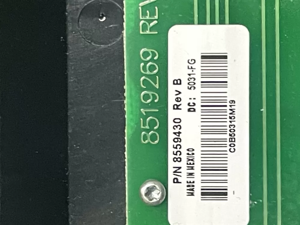 Kenmore Wp8529879 8529879 8530261 Dryer Control Board Panel AZ16625 | WMV51