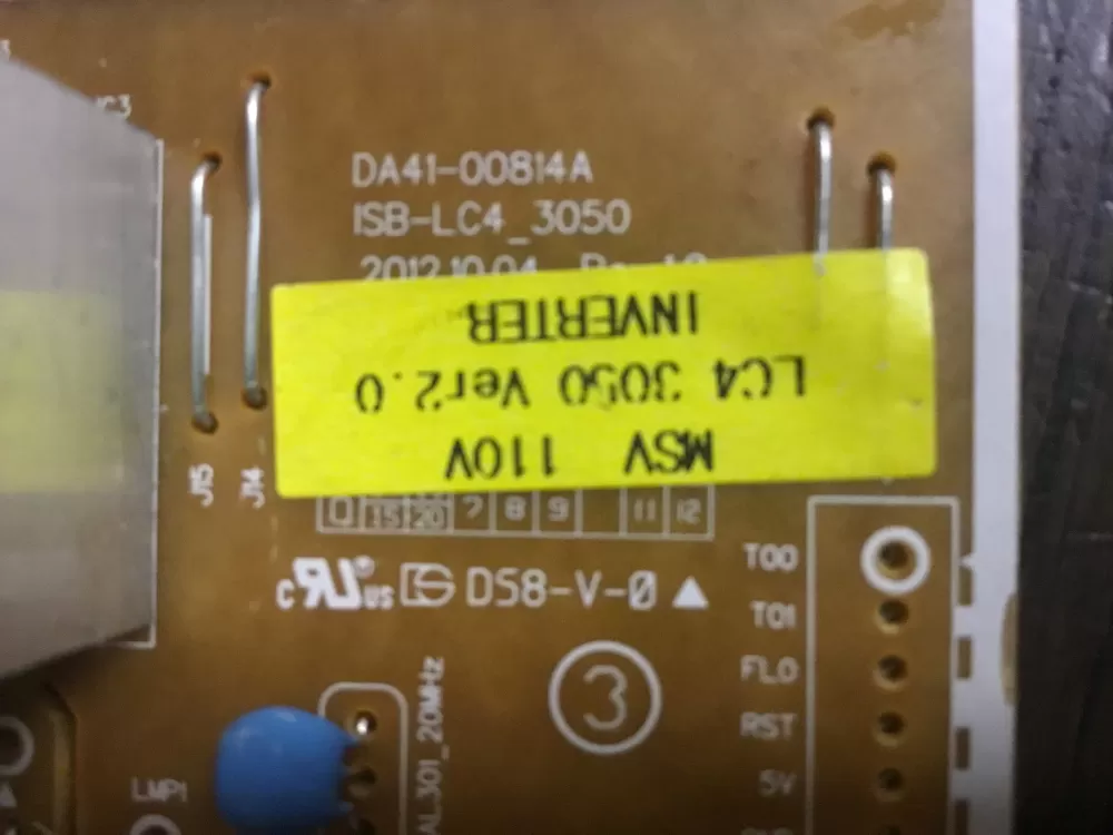 Samsung DA41 00814A Da92 00459b  Control Board AZ16783 | NR32