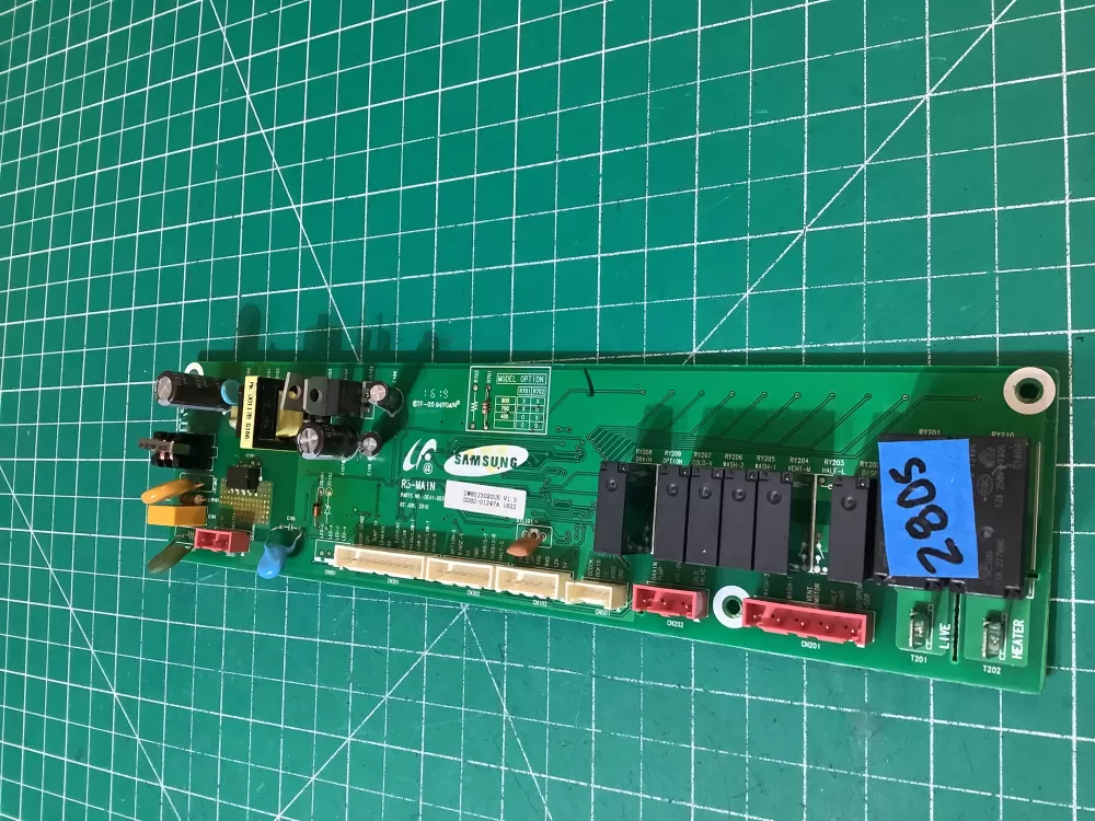 Samsung Dishwasher Control Board DD82-01247A DE41-00391A ASMN AZ214637 | NR2805