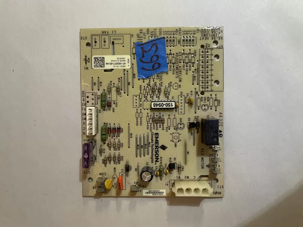 Rheem Air Handler Control Board 47-102077-02-04 156-9735 AZ181646 | KM663
