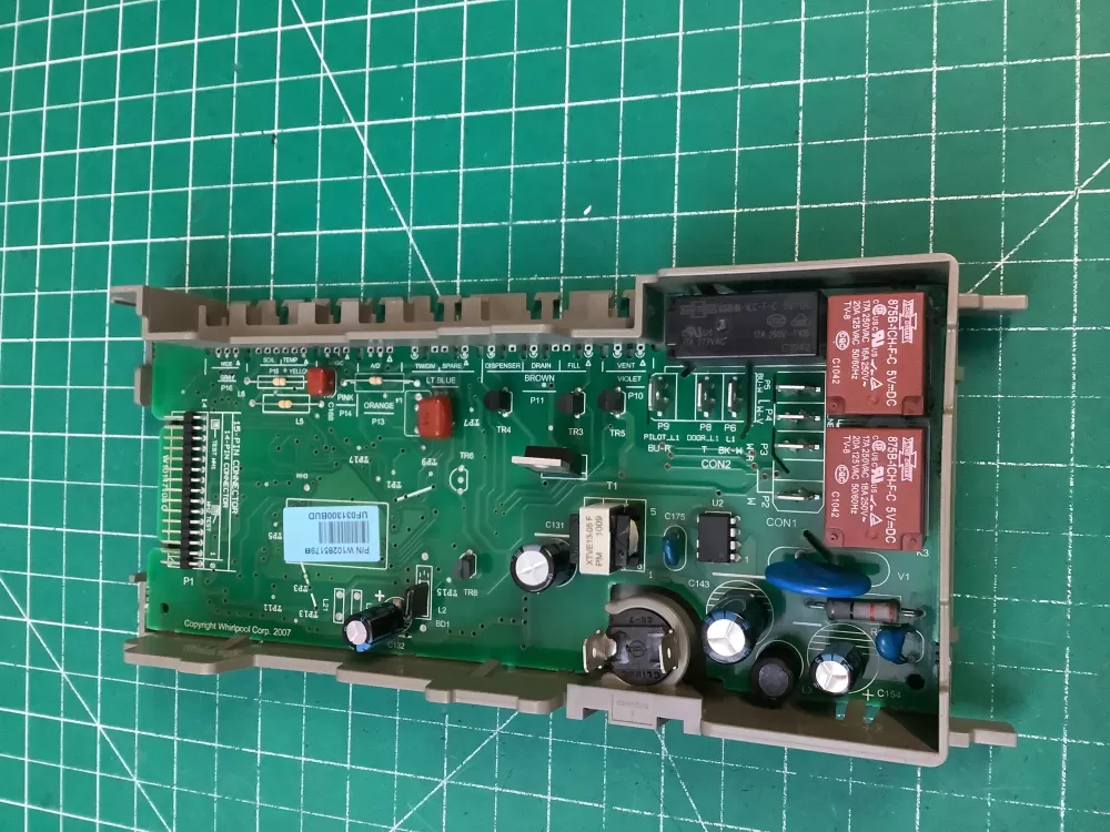 W10130968 Whirlpool Dishwasher Wpw10285179 Includecore Wpw10285179 Electronic Control Board