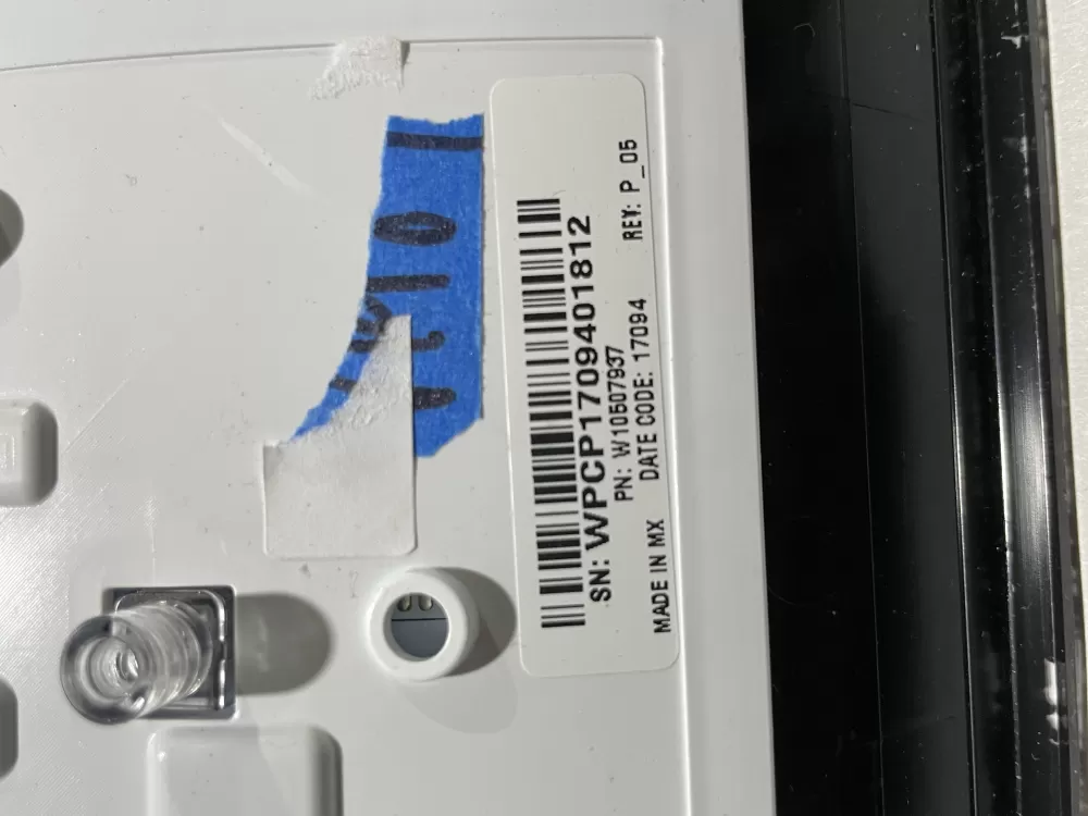 Whirlpool Cabrio W10507937 Washer Control Panel AZ123303 | Wmv711
