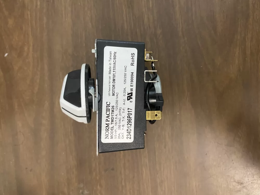 Kenmore  General Electric WE4M521 WE04X22654 PS11721520 234D1296P017 Dryer Timer