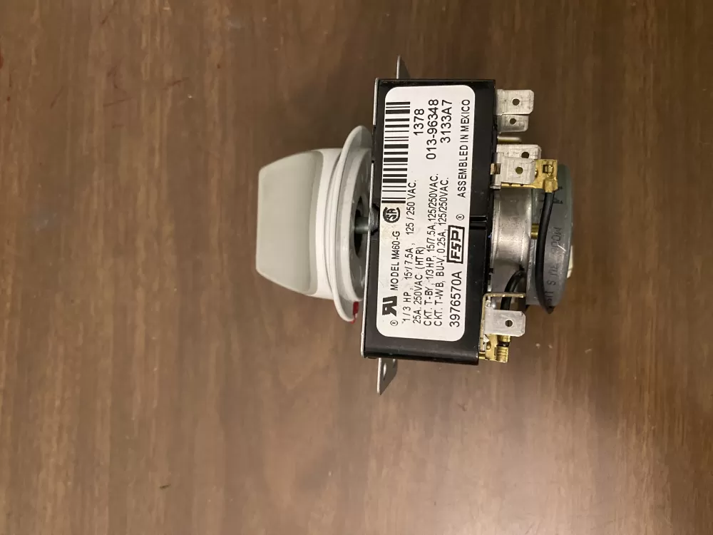 Whirlpool 3976570A Dryer Timer AZ101871 | BK458