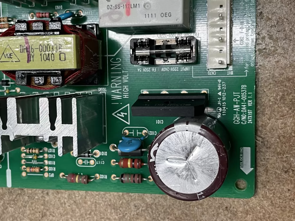 Samsung DA41-00651T Refrigerator Control Board AZ18645 | KM1378