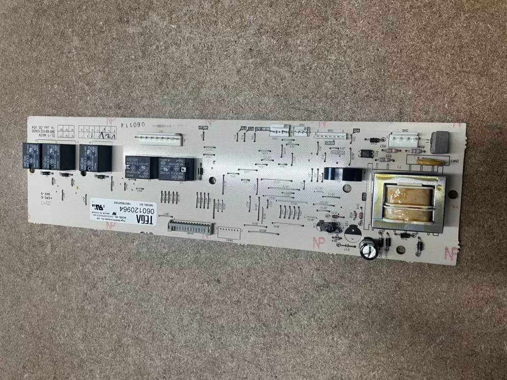 GE 165D7802P002 Dishwasher Control Board