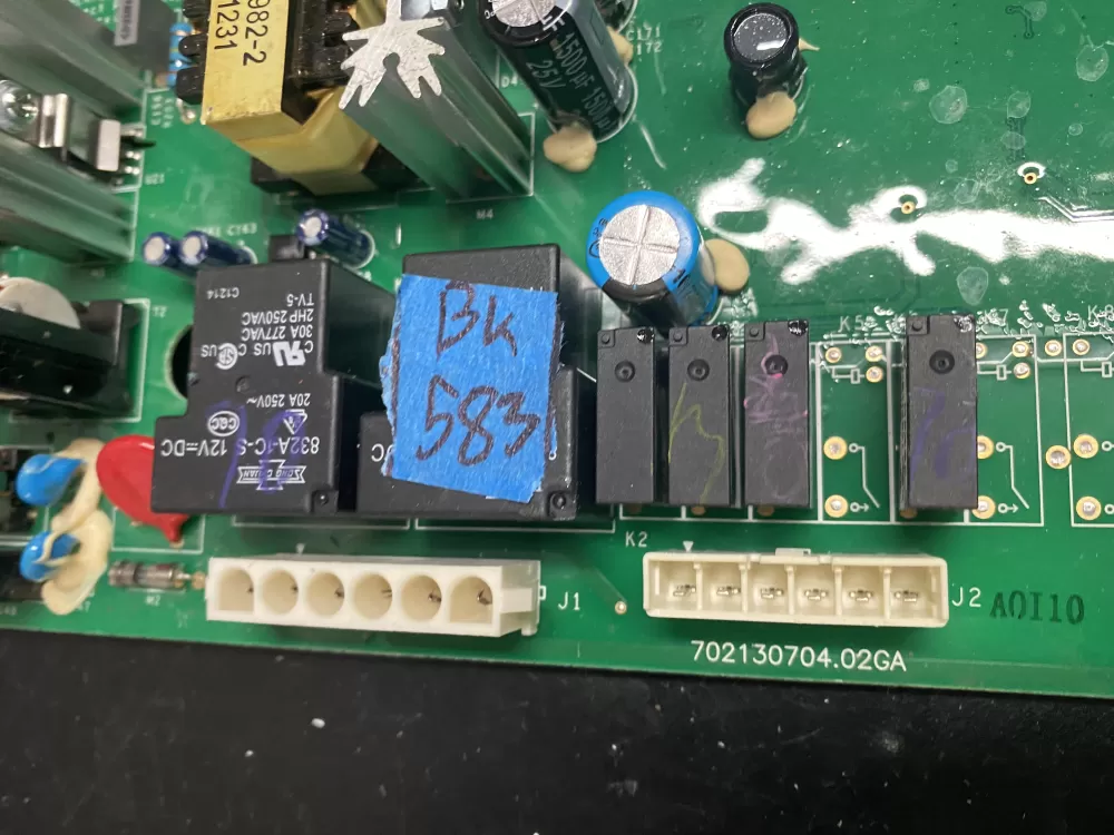 GE 197D8502G502 EBX1425P001 Refrigerator Control Board AZ7098 | BK583