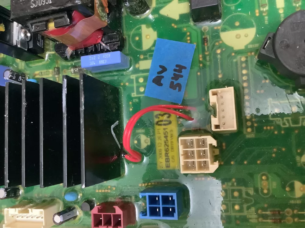 LG EBR62545103 AP5255787 1597019 Washer Control Board AZ226167 | ARV544