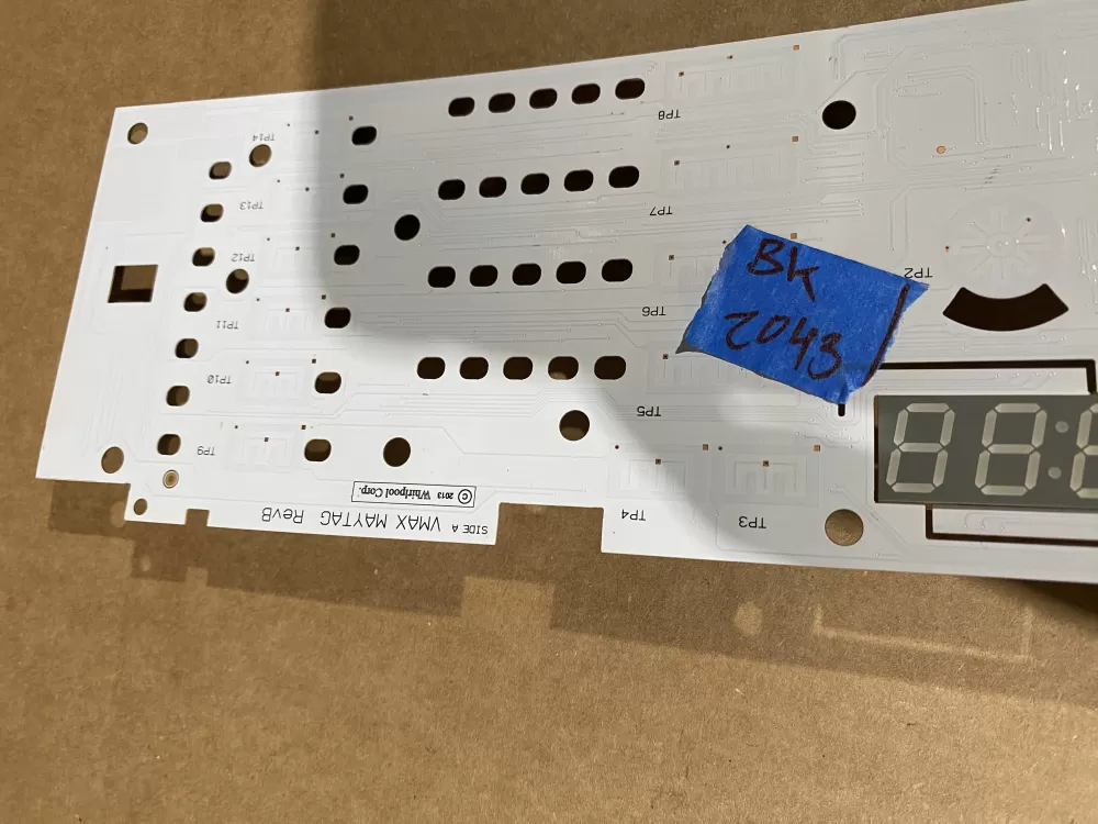 Whirlpool W10895276 Washer Control Board AZ59061 | BK2043