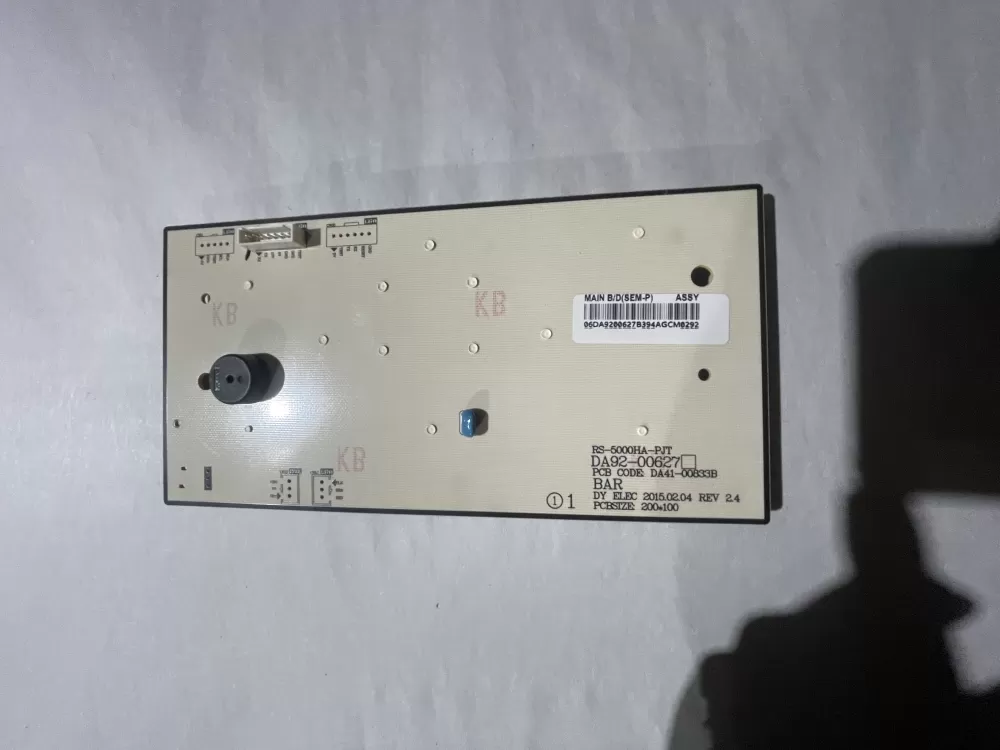 Samsung DA92 00627B Refrigerator Control Board Dispenser AZ203631 | KM2748