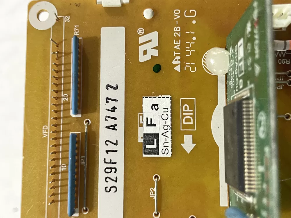 GE Microwave Control Board S29F12-A7472 AZ162193 | Wm185