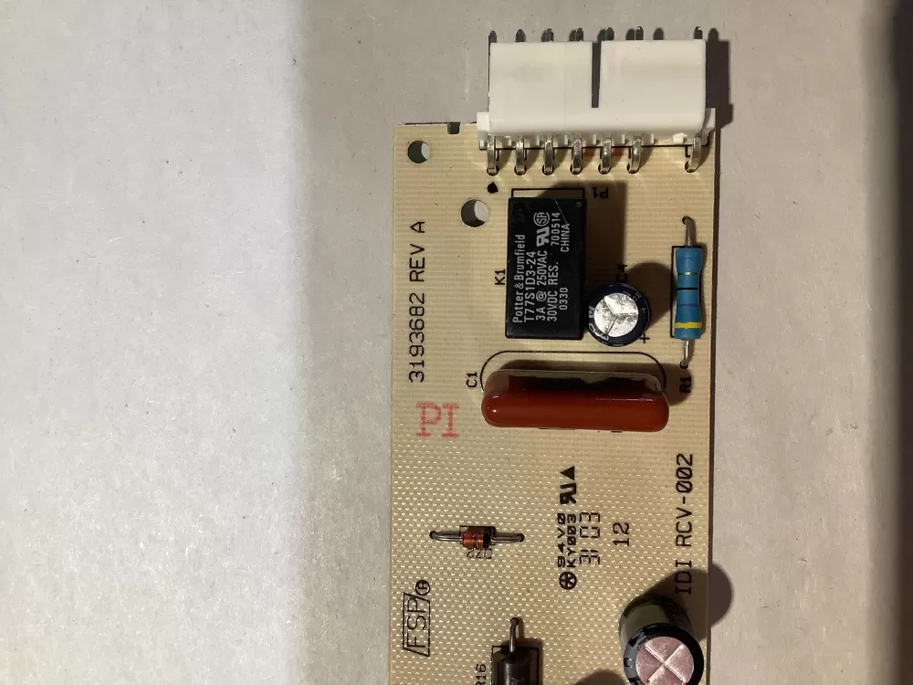 Genuine Whirlpool Refrigerator Ice Optic Board 3193682 AZ123913 | BG59