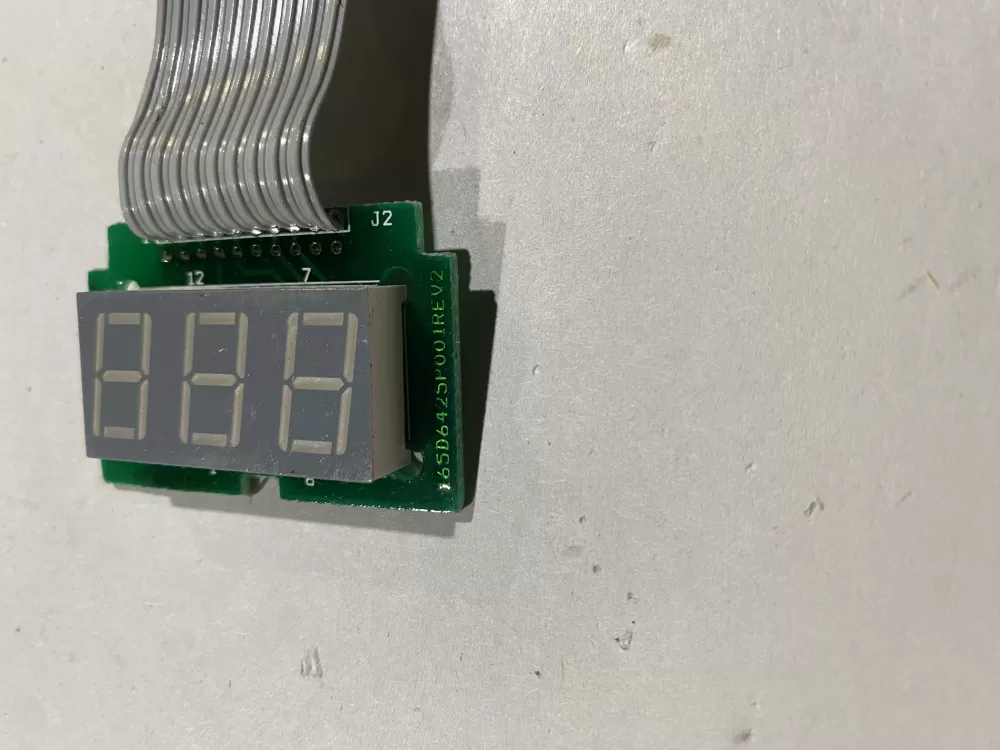 165D6425P001 QDSM-584G GE Dishwasher 3 Digit Display AZ132907 | BK1470