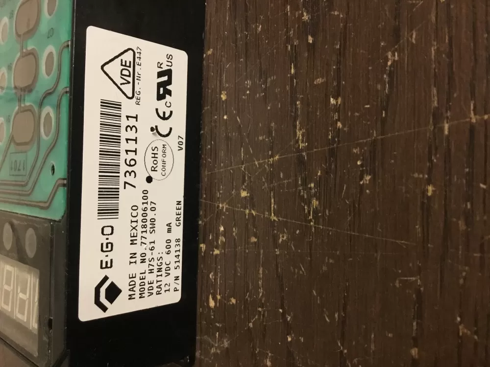 Speed Queen SpeedQueen 7718006100 514138P Dryer Control Board AZ16293 | NR224