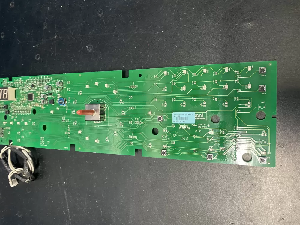 Whirlpool W10222204 C Dryer Control Board