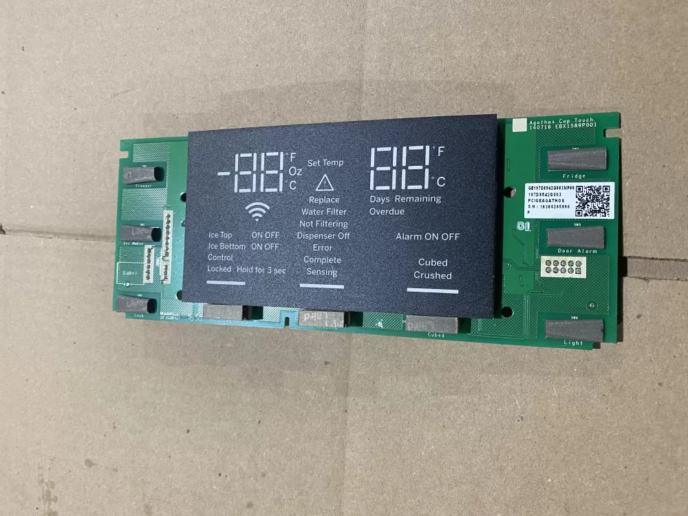 GE 197D8542G003 Refrigerator Control Board Dispenser